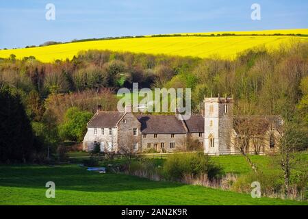 Nether Cerne, in der Nähe von Cerne Abbas, Dorchester, Dorset, England Stockfoto