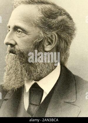 Berufs- und Industriegeschichte von Suffolk County, Massachusetts. ^ 8, 1886, InDorchester William B. Smith war Capens Assistant-Postmeister. Stockfoto