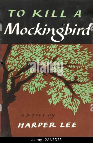 TO KILL A MOCKINGBIRD Cover der ersten Ausgabe 1960 des Romans von Harper Lee Stockfoto