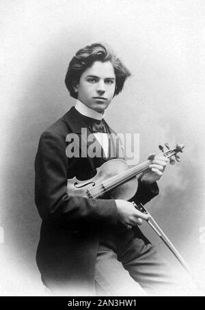 JAN KUBELÍK (1880-1940) tschechische Komponist und Violinist Stockfoto