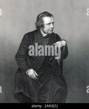 SAMUEL WILBERFORCE (1805-1873), englischer Bischof, Darwin gegen Stockfoto