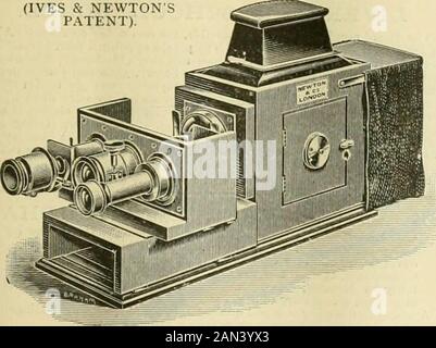 Natur . EIN WEKKT.Y ILLUSTRIERTES JOURNAL OF SCIENCE. * Auf die solide Grundlage vertraut Nature dem Geist, der für aye aufbaut. - WORDSWORIH. Nr. 1523, V. 59] DONNERSTAG, 5. JANUAR 1899. [Preis Für Sixpence. Registriert als Zeitung bei der Allgemeinen Post.] [Alle Rechte vorbehalten. DIE NEWTONSCHE UNIVERSALWISSENSCHAFTLERLATERNE. Komplett für Objektträger, Mikroskopische Objekte und Spectra. Preis £18. Für Dozenten für Licht-, Farb- und Farbpliotografie, &c Sohlenhersteller: Newton & CO. 3 FLEET STREET, LONDON. RÖNTGENGERÄTE KOMPLETT EINGESTELLT. Stockfoto