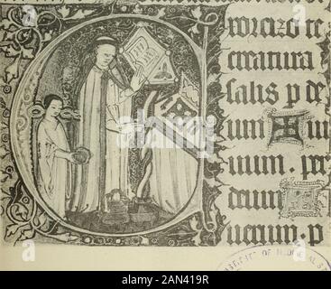 Missale ad usum Ecclesie westmonasteriensis. Iimorr. I ^ / ST. MICHAELS Stockfoto