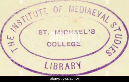 Missale ad usum Ecclesie westmonasteriensis . 15. NOVEMBER 1934 73 6/ LONDON: HARRISON AND SONS, PRINTERS IN ORDINARY TO HER MAJESTY, ST. MARTINS LANE. VORWORT. Das erste liturgische Buch, das im Inventar der Westminster Abbey genannt wurde, das 1388 angefertigt wurde, ist: Unum bonum missale et grande ex dono quondam Nicholai Lytlington abbatis. * Wieder im Inventar, das bei der Unterdrückung des Klosters aufgenommen wurde,ca. 1540, Das erste genannte Buch ist der Masse-Booke von AbbottNicholas Lytlyngtons gyffte, ii. Folio ad te leuaui.^ Es kann Zweifel daran aufkommen, dass diese Einträge das Buch beschreiben, das noch geblieben ist Stockfoto