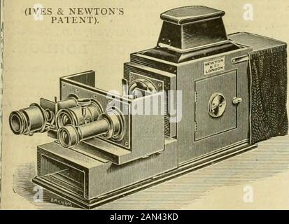 Natur . EINE WÖCHENTLICH ERSCHEINENDE ILLUSTRIERTE ZEITSCHRIFT FÜR WISSENSCHAFT. Der solide Grundstoff Nature vertraut dem Geist, der für aye.-WoRDSWORl H. Nr. 1520, Vol. 59] DONNERSTAG, 15. DEZEMBER 1898 aufbaut. [Preis Für Sixpence. Registriert als Zeitung bei der General Post OfBce.] (Alle Rechte vorbehalten. DIE NEWTONISCHE WISSENSCHAFTSLATERNE JUNIVERSAL. Komplett für Objektträger, Mikroskopische Objekte und Spectra. Preis £18. Für Dozenten für Licht-, Farb- und Farbfotografien, &c Sohlenmacher: Newton & CO., 3 FLEET STREET, LONDON. NEUES MIKROSKOP FÜR DIE BRITISCHEN STUDENTEN. Mikroskop-Standfuß Nr. 55. Asfiguriert, -mit Irisblende, Ein Bye-Geknauch Stockfoto