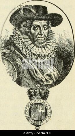 Die britische Nation eine Geschichte / von George MWrong . me.But he was quite inpolicy. Obwohl er schreiben konnte, konnte er nicht mit echter Entscheidung handeln. Sein Gespräch war muchmischüchterich. Er war aus der Akountry gekommen, wo die Vorstellungen der Monarchie vom Theabsolutismus Frankreichs beeinflusst wurden, und inEngland, das er von seinem Vorrogativ mehr prahlte, als es Elizabeth getan hätte. TheEnglish wurde nicht verwendet, um das zu hören, um den Willen der Thekönige in Frage zu stellen, wie der Atheismus und die Blasphemie, die Gottes-Dekrete deputieren. James gewann nie die Herzen der hisenglischen Untertanen und verstand auch nicht die tiefen Unterschiede zwischen den beiden Stockfoto