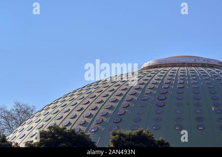 Dome Pavillon Rosa Mota Super Bock Arena in den Gärten des Crystal Palace in der Stadt Porto, Portugal, Europa Stockfoto