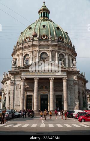 Frederik's Kirche (Frederiks Kirke) in Kopenhagen, Dänemark Stockfoto