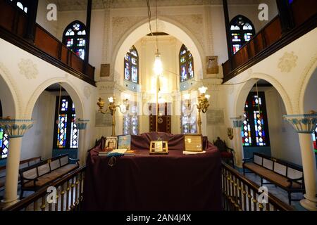 Die ohel David Synagoge in Pune, Indien. Stockfoto