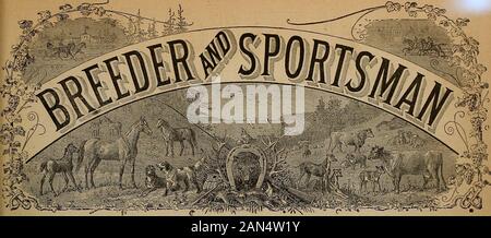 Züchter und Sportler. SAN FRANCISCO, Samstag, Dezember 9. 1882. SUBSCRIPTIONFTVE DOLLAR IM JAHR. Stockfoto