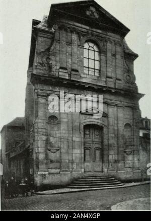 Senlis. Neurdoiii Pliot.). Ruinen de labbaye de i.a Victoike Église de La Charité. - Lhôpital de la Charitéfondé au Beginn du xvi^ siècle par lesfrères de Saint-Jean-de-Dieu, saorandit considéra-I lO SENLIS blement aux xvif siècles et xviii; cest dans ces orands l) àtiinents nicht auf aperçoit Les majes-t1 .. K (. i i) i: i.v C.u MU ri IMiol." ein. l.- uliov". TKVNSKIHMÉK K.N MISKK tiuMiscs Linien le Loni; - de la nie-Neuve de Paris, (jue lut établie en iSuS la niaistui de Tous, |) Uis lasous - prélecture, le Palais de Justice, lécole, la BAUTEN RELKHELX I I I Gefängnis. Léglise, édifiée au Début Stockfoto