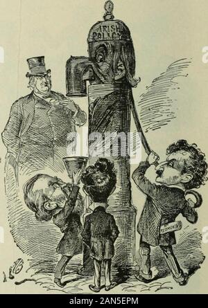 Überprüfung der Bewertungen und der Welt arbeiten. Ein WARTESPIEL. Die alten Wächter: - Sanft! Sanft! Meine Schönheit, FU sagen, wenn l-von Punch (London), April 9,1893.. Die G.O. M.S IRISCHEN POLICTT. Mit all Ihren pumpen Sie nicht nichts von ihm. Von Moonshine (London), 13. März 1898. Aktuelle GESCHICHTE IN CARICy 4 TURE. 407 Stockfoto