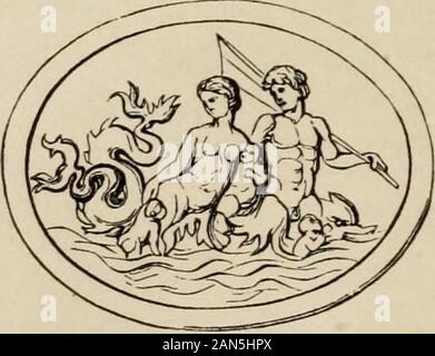 Handbuch der Archäologie, ägyptische, griechische, etruskische und römische. Stockfoto