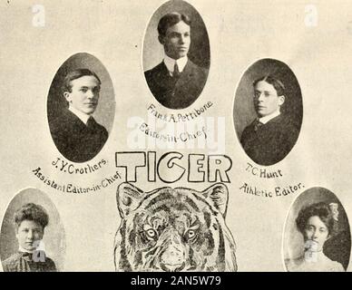 Der Tiger (Schülerzeitung), Sept. 1903 - Juni 1904. fit Trainer - ing, wie John D. Clark gegeben haben würde, datenrücksicherung nur Sache im Spiel fehlt. Es werefeatures galore, von Anfang bis Ende, nur ein fewof, die erwähnt werden können. Die fielding ofTeddy für die Senioren, und der Jakey für die fac-ulty im Zentrum, brachte die Haupttribüne. Armee selbst in schlagenden übertroffen, Managing tokeep auf zunächst im gesamten wholegame. Es gab einige bemerkenswerte Mätzchen onfirst, insbesondere von Ingersoll, Teddy und Finlay. Mitchell, der beste Mann auf der Fakultät, hat somegood arbeiten, schien aber Afr Stockfoto