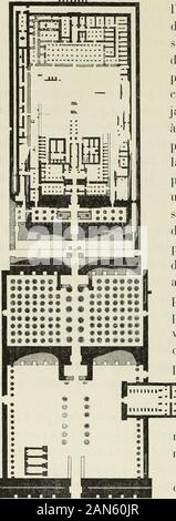 Histoire de l'Art dans l'Antiquité: Égypte, Assyrie, Perse, Asie Mineure, Grece, Etrurie, Rom. r continuer La métaphore, La Boite est simple, dans les édificesde moyenne Dimension, tel que le Temple de Khons; mesz Au Gros murque aboutir viennent Les cloisons qui eu divisent lintérieur en compar-timents. Au contraire, La Boîte est Doppel-, au * Gleichheit Orte, dansles Grands édifices. Jetez les Yeux sur le plan du Grand Temple deKarnak: toute la Partie de ce postérieure vaste Ensemble, toute cellequi est à Damit du Passage découvert et du der Stufe quatrième pylône, vous Appa-raîtra couverte par un rückwärtigen Stockfoto