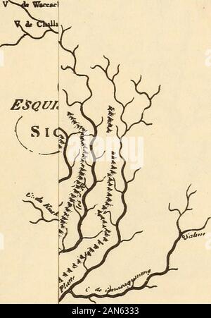 Die Wilderness Trail; oder, die Ventures und Abenteuer von der Pennsylvania Händler auf dem Allegheny Pfad, mit einigen neuen Annalen des alten Westens, und die Aufzeichnungen der einige starke Männer und einige schlechte. S T O R ur yiniertaiKtin. S^SJ EIN *** "v#fti.-A. ir./JinnJb 4 e / r * w+&gt;*.eurs 1787 Karten von r "m, ///r". Stockfoto