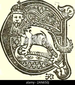 Die königliche Abstammung unserer edlen und sanften familiesTogether mit Ihren väterlichen Vorfahren.. . Der Abstieg von George Raymond, von Dublin, Barrister-at-law, aus dem Blut Royal von England. DWARD III., König ofEngland, Graf von Ches-ter, 1320, Herzog von Aqui-taine, Graf von Ponthieuand Montreuil, 1325; Westminsterin seinen Vätern Lebenszeit gekrönt, 1 Feb, 1327; defeatedthe Scots bei HalidonHill, 1333. Im Jahre 1339 übernahm er den Stil der König von Frankreich und England, und Herr ofIreland und gevierteilt, die Arme von Frankreich im ersten Quartal und gewann eine grosse Naval victoryover der Französischen off Sluys, 1340 und gewann t Stockfoto