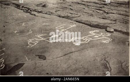 Die Wilderness Trail; oder, die Ventures und Abenteuer von der Pennsylvania Händler auf dem Allegheny Pfad, mit einigen neuen Annalen des alten Westens, und die Aufzeichnungen der einige starke Männer und einige schlechte. Die dargestellten Felsen an der Mündung des Little Beaver Creek. Die Conchake Route und andere Ohio Pfade 187 wurde entfernt. Die indische Stadt, die Rogers am 7. Januar erreicht, und die er als Mingo Cabbins, war die gleiche Dorf gezeigt onHutchinss Karten von 1764 und 1778, unter dem Namen Mohickon JohnsTown, wahrscheinlich in der Gegenwart Mohican Township, AshlandCounty gelegen, an oder in der Nähe, wo die Jerome und Schlammigen cre Stockfoto