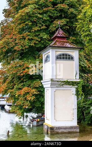 Blick auf den Gmunden See, Österreich Stockfoto