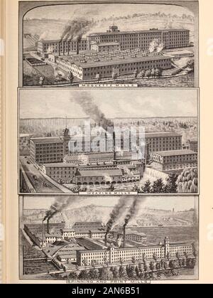 Geschichte der Westchester County: New York, einschließlich Morrisania, Kings Bridge, und West Farmen, die im Anhang zu der New York City/wurden. mand für itsproducts aufgehört, und das Gebäude wurde nicht verwendete tillFebruary 1867, wenn der 434 Mowing-Machine Unternehmen für die Herstellung von mähen - Maschinen geöffnet. Dieses Unternehmen auf Business bis 1874 oder 1875, als es aufgelöst. Alexander Smith & Söhne Teppich Unternehmen. - Das früheste Teppich - Werk von Yonkers war, dass ofHutchinson A: Mitchell, die Seite von denen ist vertreten- auf unsere Karte 1 S 47. und ist jetzt besetzten durchdie Yonkers Flour-Mill, bereits descr Stockfoto