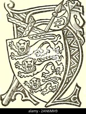 Die königliche Abstammung unserer edlen und sanften familiesTogether mit Ihren väterlichen Vorfahren.. . Der Abstieg von lieut.-Gen. Charles Lennox Brownlow Maitland, C.B., aus dem Blut Royal von England. ENRY III., geboren am 1 Okt., 1206, gelang es whennine Jahren; bei Gloucesterby der Bischöfe von Win-chester und Badewanne, 2 SOct., 1216, hielt dann Londonbeing byPrince Ludwig von Frankreich (wer wurde bald nach De-feated am Lincoln); wastaken Gefangener in der Schlacht von Lewes, 1264, bySimon de Montfort, Graf von Leicester, zusammenmit Prince Edward, Earl of Cornwall, seine sonHenry, und andere; der Fürst entging gekrönt Stockfoto