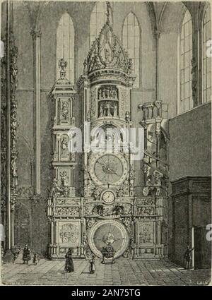 Der christlichen Kunst.losterhofes, gewöhnlich inder Nähe des Refectoriums oderin der Mitte einer der Fa^ adendes Klosters, wie ein dm Portalzu Canterbury (12. Jahrhundert). Das schönste Denkmal der Artwar sterben Fontaine in der Abtei 8. Denis (jetzt in dem Palaisder Ecole des Beaux-Arts inParis), nicht unter dem Bildeheidnischer Gottheiten sterben Elemente dargestellt waren; es Krieg laut seinerInschrift 1201 durch Abt Hugo errichtet 3. uiiren. Anbringung von Sonnenuhren Sterben an der Südseite der Kirchen geht wahrscheinlich sehr hoch hinauf und erhält sich bis in die neuere Zeit. Inden Klostergärte Stockfoto