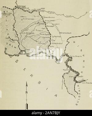 Die nationalen Forderungen der Serben, Kroaten und Slowenen: an die Brüder der alliierten Länder vorgestellt. acter dieses Teils des Banatcan gleichermaßen beurteilt durch die Tatsache, dass die Serben von theWestern und Zentrale Banat besitzen elf Mal mehr landthan thr Roumanians werden. Die Deutschen sind nicht getroffen intoconsideration in dieser Frage der Abgrenzung des differentnationalities. Sie sind zu weit von ihren Territorien, werden in einem kontinuierlichen Gebiet notestabished und haben keinen Kontakt Was - immer mit Deutschland. Wie für die Serben und die Roumanianswho ihren nationalen Territorien berühren, müssen Sie b Stockfoto