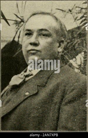 Geschichte der Michigan der landwirtschaftlichen Hochschule und Biographische Skizzen des Kuratoriums und Professoren. JAMES FRED BAKER.. Stockfoto