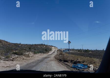 Reise durch Baja California Sur Stockfoto