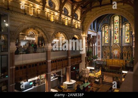 Besuchen Sie Mercato Mayfair in London Stockfoto