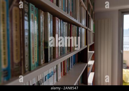 Bibliothèque de livres Stockfoto