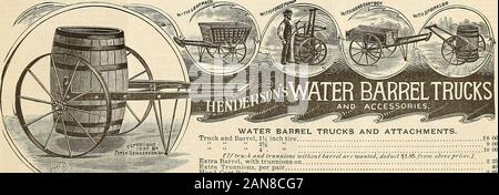 Peter Henderson&Co. Großhandel Katalog von Blumenzwiebeln, Pflanzen und Blumen in Form von Saatgut, für den Herbst Pflanzung: 1897. e-Wannen, Zeder. Grün und Braun. (Rot lackiert, 10 Prozent, extra.) No. Außerhalb diam. Länge der Preis. 2 258040 1 25 2...23 3 21 4 18 5 16 6 14 8 12 27 Zoll 24 Zoll. . 22.20.18.16.14.12.11.10 Kelle, massivem Stahl, 5 Zoll., 6., 5. r ClevesAngle, kleine Größe ... | Groß.. J Vaporizer, Florenz, (Porto extra, 10 c) Bewässerung Töpfe, verzinktem Eisen. 6 Quart 1012 16. $ 6 25. 5 20. 4 50. 3 50. 3 00. 2 65. 2 15. 2 00. 1 80 35 5 40 s45? 8 s 10 i 15 15 25. Stockfoto