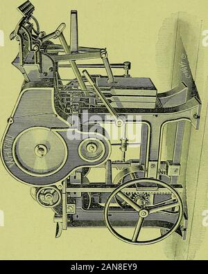 Beschreibender Katalog mit Anweisungen für die Einrichtung, Pflege und Verwendung von Kämmen Maschinen durch in Maschine arbeitet hergestellt: Hersteller von Baumwolle Maschinen, Whitinsville, Mass., USA. Die in der Maschine arbeitet. Jj Die in Maschine arbeitet. descriptivecatal 00 whit Stockfoto