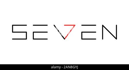 Einzigartige Logo, welches Ihrem Unternehmen helfen kann, angebaut Stock Vektor