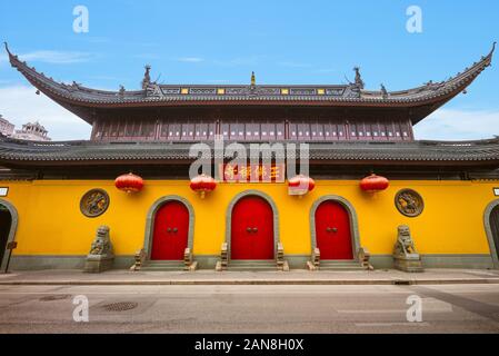 Jade Buddha Tempel in Shanghai, China. Stockfoto