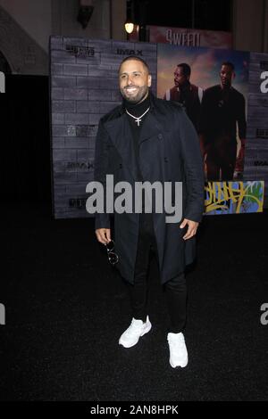 Los Angeles, CA. 14 Jan, 2020. Nicky Jam bei Ankünften für BAD BOYS FÜRS LEBEN Premiere, TCL Chinese Theatre (ehemals Grauman's), Los Angeles, CA 14. Januar 2020. Credit: Priscilla Grant/Everett Collection/Alamy leben Nachrichten Stockfoto