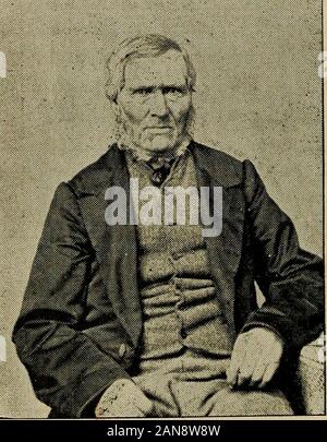 Pioneer Skizzen der langen Punkt Abrechnung: oder, Norfolk's Foundation Bauherren und ihre Familie Genealogien. Zu seinem Freund war er umgewandelt - DIAKON KÜCHE SAGEN. Eine der am meisten Promi-nent Zeichen unter diealte Siedler war DeaconJoseph Küche. Er uprightnessof wasnoted für seinen Charakter; seine off-Hand, square-toed Ja - und - keine Weise des Tuns des Geschäfts; seine furchtlose independencein Denken und Handeln, Andhis kraftvollen Körperbau. Herr Küche war nicht eine U. E. der Loyalisten. Er wurde geboren inNewton, Sussex County, New Jersey, und kam indie Welt ein wenig zu lateto nehmen Teil entweder auf sidewhen die große Familie qua Stockfoto