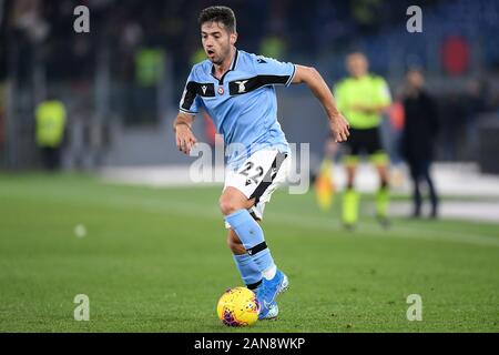 Rom, Italien. Januar 2020. Jony von SS Lazio beim italienischen Pokalspiel zwischen Lazio und Cremonese im Stadio Olimpico, Rom, Italien am 14. Januar 2020. Foto von Giuseppe Maffia. Kredit: UK Sports Pics Ltd/Alamy Live News Stockfoto