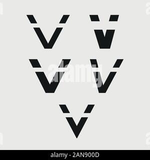 Einzigartige Logo, welches Ihrem Unternehmen helfen kann, angebaut Stock Vektor