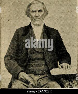 Pioneer Skizzen der langen Punkt Abrechnung: oder, Norfolk's Foundation Bauherren und ihre Familie Genealogien. Abner, heiratete CarolineBurwell, Nichte von Oberst Burwell, und ließ sich in Simcoe. Heleft keine Kinder. John Owen, fünfter Sohn Abners, verheiratet Harriet Walker, mit der er zwei Söhne hatte - Robert und William. John isliving in Michigan. Stephen Owen, jüngster Sohn Abners, IsabelCraik, verheiratet und hatte zwei Söhne - Edmond und Arthur. Lizana Owen, älteste Tochter von Abner, gestorben. Mary Ann Owen, die Kapitäne der jüngsten Tochter, marriedRobert Dudley, und ließen sich in Chicago, wo Sie afamil angehoben Stockfoto