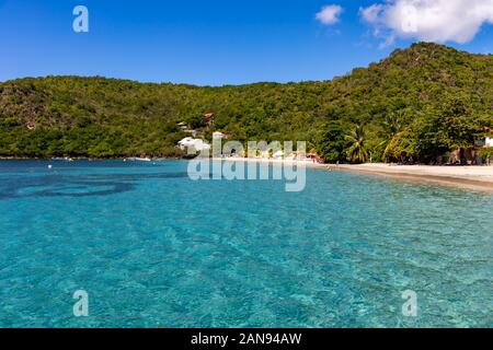 Les Anses d'Arlet, Martinique, FWI - Der Strand Stockfoto