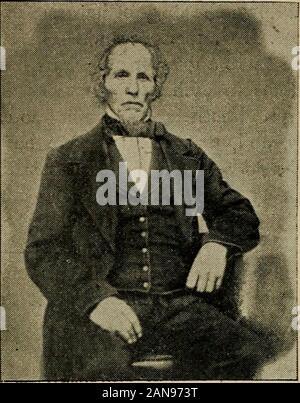 Pioneer Skizzen der langen Punkt Abrechnung: oder, Norfolk's Foundation Bauherren und ihre Familie Genealogien. Ein blühendes, gemütlich und zufrieden. Norfolk home. Frau Austins Kinder und denen Ihrer sisterMary, der verheiratet Philip Austin, in der Austin, Genealogie aufgezählt. Anna Slaght, Tochter von John, heiratete George Woodley, und ließ sich in Townsend. Sie hatte sechs Söhne, John, Aaron, Martin, George, Philip und Abram; und sechs Töchter - MaryAnn, Hannah, Elizabeth, Sarah, Amanda und Nancy. Der Woodley Familie wurde mit der alten Familien der Long Point Land fast von Anfang an identifiziert Stockfoto