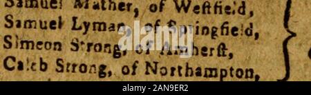 Eine Tasche Almanack, für das Jahr..: Für die Nutzung der Zustand der Massachusetts-Bay berechnet. iel Poller, dito iacobP" "oer, NewBrailV * "eEiiae Htli, d tt". Mlei Kaae, Heiliger "Ona * Meile * WeftmiofteiSimeon Vifke*Sin* bruJj" 4 i (zu | M&gt; fo Smith, Sterling! Ttmpeton Ifaac Forboft, Weftboroogr. Daniel O. iter, BarrejPhilia Meodot Aroordon, Nathan Bridget;. SouthhWiSeth Davenport, jun. dtt? JaLSumo* x, Sonnenaufgang, Shrceihury jH &Lt;ith Weiß, LaoctfterjAiron Wheelock, PrincetonJonathan CbarltotWttlitmDodda, Harris. O* Forn. laywoad^ iitrt dHto Zadoek Schnitte, Ratlar. cDatid S. Chact, SutroniFlint Divia, Harvard! Jona Stockfoto