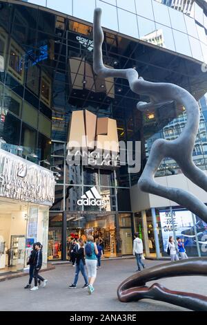 Langham Place Hong Kong, ein modernes Einkaufszentrum in Kowloon Hong Kong Asien Stockfoto