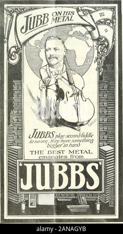 Britische und kolonialen Drucker und Papierladen. SAMUEL JONES & Co., LTO-Mühle. CAMBERWELL, S.E. Gummiertes Band Entscheidungsträger, BRIDEWELL PLACE, LONDON, E. C.4. Juni ro, 1920. 579. Jack Lane, HUNSLET, Leeds Telegramme: Metalle, Leeds. Nat. Telefon: 25620. Auch bei 63&64, Chancery Lane, London, und 15 und 17, Clyde, Glasgow. WP^ pat NTERa. Station er-?^- ** Juni io, 1920. britishcolonial londuoft 241920 Stockfoto