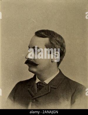 Männer der Fortschritte; Biographische Skizzen und Porträts von Führungskräften in Wirtschaft und Berufsleben in Rhode Island und Providence Plantations. Vorsehung, wherehe hat seit dem die Praxis der Medizin und Chirurgie fort. 1875 wurde er zum Besuch Surgeonto des Rhode Island Hospital; diese Position, die er erneut im Jahr 1893 unterzeichnet, ist aber immer noch Consulting Surgeonto Organs. Er ist ein Gefährte der RhodeIsland medizinische Gesellschaft und war 1881-82 Präsident dieser Organisation. Dr. OLeary hat writtenseveral Papiere, die veröffentlicht worden sind, und whichhave valuab angesehen. Stockfoto