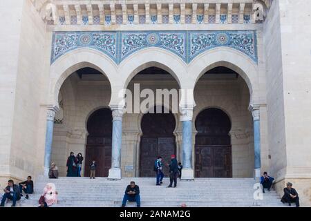Die Ketchaoua-Moschee befindet sich am UNESCO-Gelände der Casbah von Algier in Algerien. Stockfoto