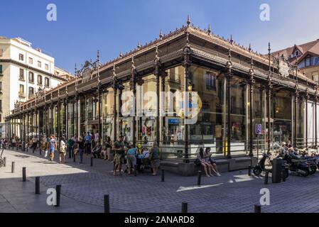 Mercado de San Miguel (Markt San Miguel), Madrid, Spanien Stockfoto