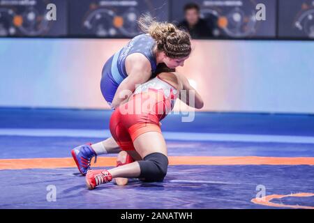 Roma, Italien. 16 Jan, 2020. Jenna rose Burket (USA) bei 1° Ranking Reihe internationale Turnier - Tag 2, Rage in Roma, Italien, 16. Januar 2020 Credit: Unabhängige Fotoagentur/Alamy leben Nachrichten Stockfoto