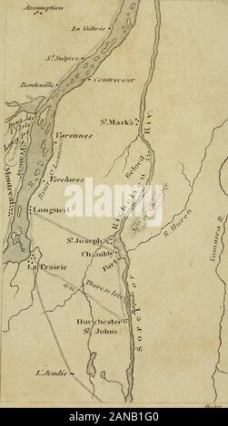 Die nördliche Reisender, und nördlichen Tour, mit den Strecken zu den Federn, Niagara, & Quebec und den Kohlengruben von Pennsylvania, auch, Tour von New England. 15] Torth^ tsswipti auf. Ij^- JSTorth Stockfoto